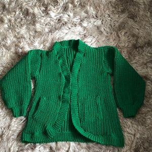 Hand Knitted Chunky Cardigan